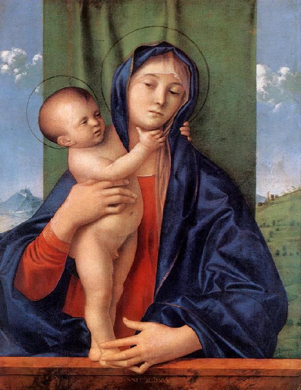 BELLINI, Giovanni Madonna with the Child  65 Germany oil painting art